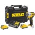 DeWALT DCF902D2 Aku rázový utahovák 3/8" (168Nm/12V/2x2,0 Ah) kufr Tstak