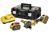 DeWALT DCG418T2 Aku úhlová bruska XR FlexVolt (125mm/54V/2x2,0Ah) kufr Tstak