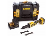 DeWALT DCG426P2 Aku přímá bruska 6 mm XR (18V/2x5,0 Ah) kufr Tstak