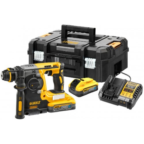 DeWALT DCH273H2T Aku vrtací kladivo SDS-Plus (2,1J/18V/2x5,0Ah PowerStack) kufr Tstak