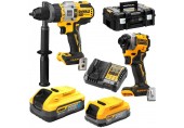 DeWALT DCK2052H1E1T Aku sada (DCD999+DCF850+18V/1,7Ah/5,0Ah PowerStack) Tstak