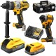 DeWALT DCK2052H1E1T PowerStack Aku sada (DCD999+DCF850+18V/1,7Ah/5,0Ah) Tstak