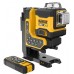 DeWALT DCLE34035B MAX dálkově ovládaný laser 3 × 360° (18V/bez aku), Tstak