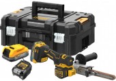 DeWALT DCM200E2T Aku pásový pilník XR (18V/2x1,7Ah PowerStack) Tstak