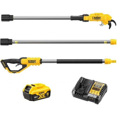 DeWALT DCMPP569P1 Nůžky na větvě s prodlouženou rukojetí XR, (18V/1× 5,0 Ah)