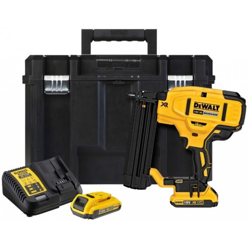 DeWALT DCN680D2Aku hřebíkovačka XR (54mm/18V/2x2,0Ah) kufr Tstak