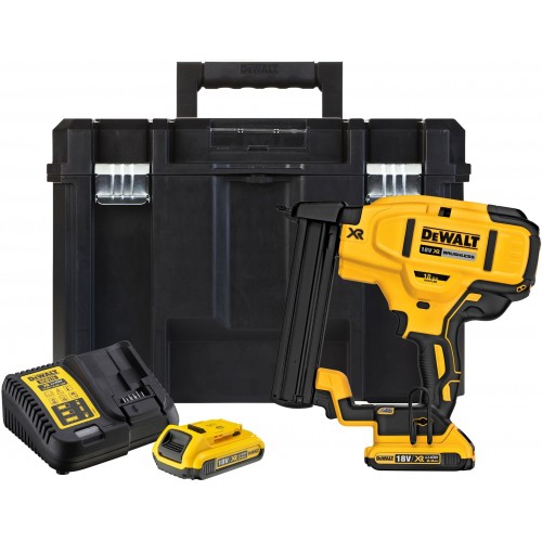 DeWALT DCN681D2 Aku sponkovačka XR (38mm/18V/ 2x2,0Ah) kufr Tstak DeWALT DCN681D2 Aku sponkovačka XR (38mm/18V/ 2x2,0Ah) kufr Tstak