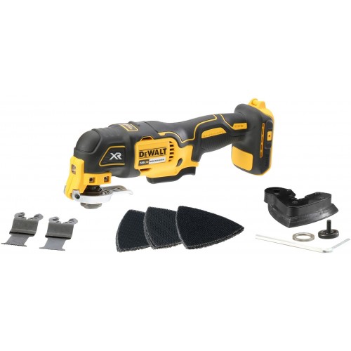 DeWALT DCS355N Aku oscilační bruska (18V/bez aku) + sada příslušenství