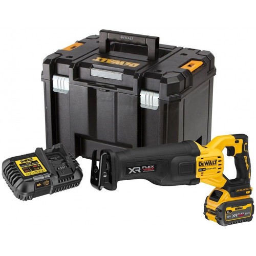 DeWALT DCS386T1 Aku mečová pila Advantage XR (18V/1x6,0 Ah) kufr Tstak DeWALT DCS386T1 Aku mečová pila Advantage XR (18V/1x6,0 Ah) kufr Tstak