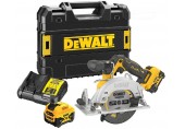 DeWALT DCS512P2 Aku kotoučová pila 140mm XR (12V/2x5,0Ah) kufr Tstak