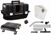 DeWALT DCV586MK Multifunkční vysavač, třída M, mokré a suché vysávání 54V, bez aku