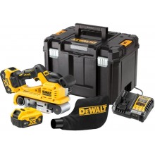 DeWALT DCW220P2 Aku pásová bruska (18V/2x5,0Ah) Tstak