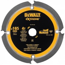 DeWALT DT1471 Řežný kotouč 165 x 20 mm pro cementovláknité desky 4 zuby