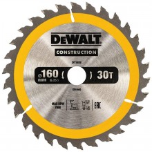 DeWALT DT1932 Pilový kotouč 160 x 20 mm, 30 zubů, ATB 10°