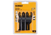 DeWALT DT20713 Sada listů pro řezání dřeva, dřeva s hřebíky a sádrokartonu a PVC, 3 ks