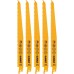 DeWALT DT2349 Pilový list 228 mm na dřevo a plast 5 ks