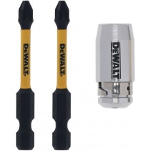 DeWALT DT70536T Šroubovací bity 2x PH2 57 mm + magnetický držák