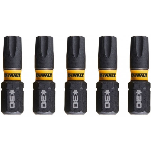DeWALT DT7384T Sada bitů T30 x 25 mm - 5 ks DeWALT DT7384T Sada bitů T30 x 25 mm - 5 ks