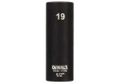 DeWALT DT7553 Nástrčná hlavice EXTREME IMPACT 1/2“ dlouhá, 19 mm