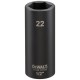 DeWALT DT7556-QZ Extreme Impact Nástrčná hlavice 1/2“ dlouhá, 22 mm