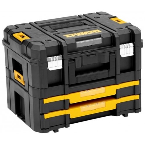 DeWALT TSTAK COMBO KIT II+IV kufr, úložný systém DWST1-70702 DeWALT TSTAK COMBO KIT II+IV kufr, úložný systém DWST1-70702