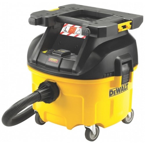 DeWALT DWV901LT Průmyslový vysavač na suché a mokré vysávání (1400W/30l) L