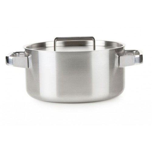 HEALTHY & TASTY Nerezový hrnec s poklicí 20 cm 2,5l HT1003