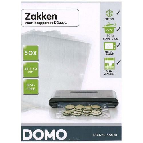 DOMO Sáčky velké do vakuové svářečky 28 x 40 cm, (50ks) DO327L-BAG28 DOPRODEJ