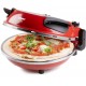 DOMO Pizza pec na čerstvou pizzu, červená DO9284PZ