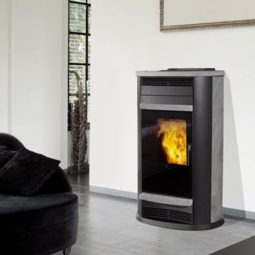 EDILKAMIN ALPEN teplovodní kamna na pelety, 18kW, mastek 755580