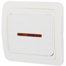 ELEKTROBOCK DR4-LED-IR Dotykový regulátor pro LED žárovky s ovládání IR od TV, 2561