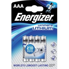 Baterie Energizer Ultimate Lithium AAA 4ks FR03/4 4xAAA 35035751