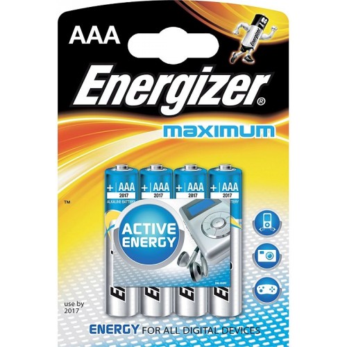 ENERGIZER Alkalické tužkové baterie Maximum LR03/4 4xAAA 35035754