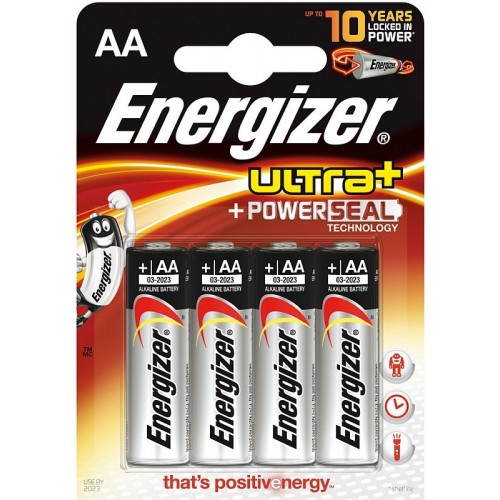 ENERGIZER Alkalické tužkové baterie Ultra+ LR6/4 4xAA 35035759