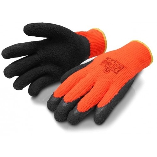 ERBA Pracovní rukavice M akrylové potažené latexem ER-55059