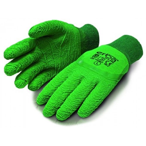 ERBA Zahradní rukavice M bavlněné potažené latexem ER-55079
