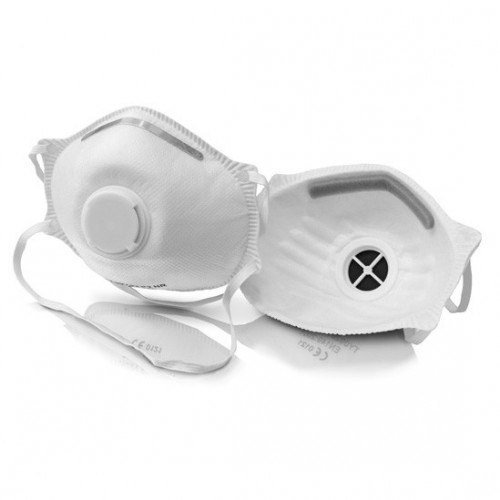 ERBA Respirátor s ventilem FFP2, sada 3 ks, blister ER-55252
