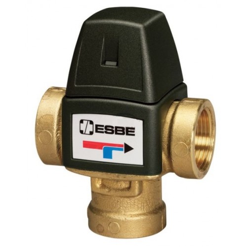 ESBE ventil VTA 321 / 35-60°C , RP 3/4", DN: 20, KVS: 1,6 m3/hod, 31100800