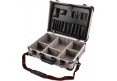 EXTOL CRAFT kufr na nářadí hlíníkový, 450x330x150mm, šedá barva 8806000