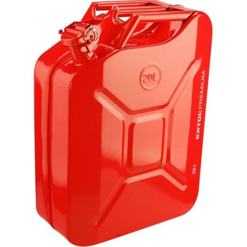 EXTOL PREMIUM kanystr ocelový na benzín, 20l 8863200 EXTOL PREMIUM kanystr ocelový na benzín, 20l 8863200