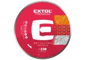 EXTOL PREMIUM kotouč diamantový řezný 150x22,2mm SEGMENTOVÝ - suché řezání 108713