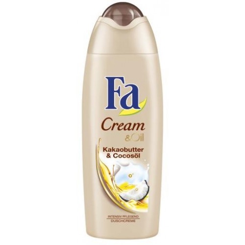Fa sprchový gel Cream & Oil Cacao Butter & Coco Oil Kakaové máslo a kokosový olej 250 ml