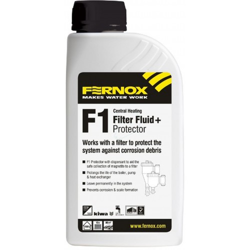 FERNOX F1 filr fluid + protector 500ml - inhibitor 62236 FERNOX F1 filr fluid + protector 500ml - inhibitor 62236