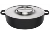 Fiskars Norden Grill chef litinový hrnec s pokličkou, 30cm 1066430