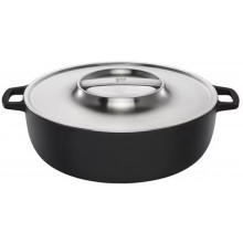 Fiskars Norden Grill chef litinový hrnec s pokličkou, 30cm 1066430