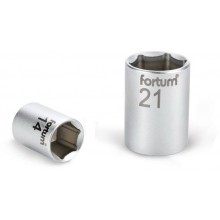 FORTUM hlavice nástrčná, 1/4", 11mm, L 25mm, 61CrV5 4701411