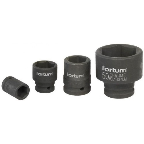 FORTUM hlavice nástrčná rázová, 3/4“, 50mm, L 68mm 4703050