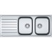 BAZAR Franke Spark SKX 621, 1160x500 mm, nerezový dřez 101.0504.083 OHNUTÉ 2 ROHY!!