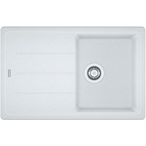 Franke Basic BFG 611-78, 780x500 mm, fragranitový dřez, bílá led 114.0285.168