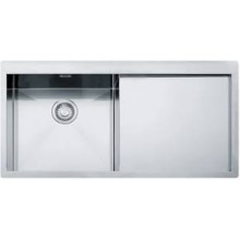 BAZAR Franke Planar PPX 211/611 /2 TL, 1000x512 mm, nerezový dřez pravý + sifon 127.0203.464 POŠKOZENÝ!!!